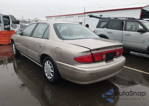 2000 Buick Century Custom из США, поврежденный, VIN 2G4WS52J5Y1300393